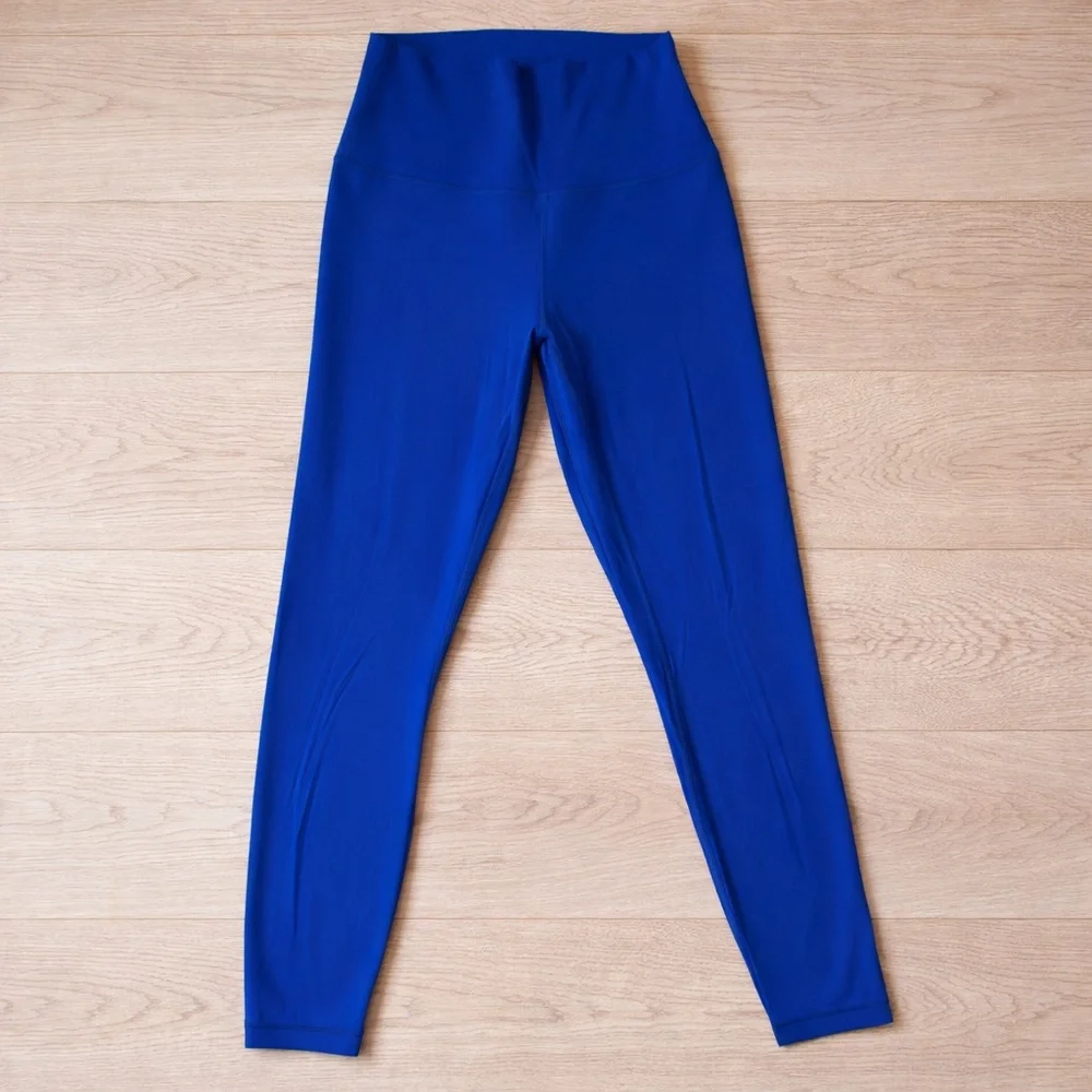 Lululemon Athletica Royal Blue High-Rise Align Leggings 25” Size 8 - Picture 2 of 5